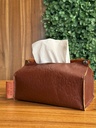 natural leather cover for tissue